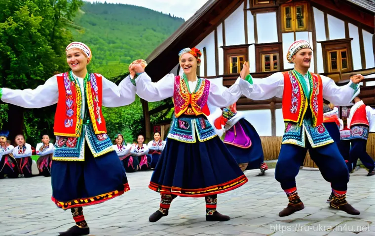우크라이나 민속 음악 - A solitary elderly Ukrainian kobzar, with a wise, weathered face, plays a traditional multi-stringed...